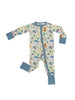 Ocean Friends Bamboo Zip Pajamas