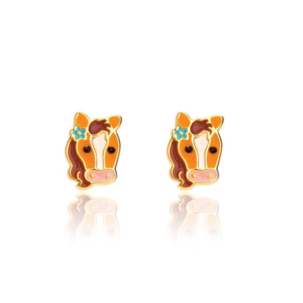 Pretty Pony Children's Stud Earrings