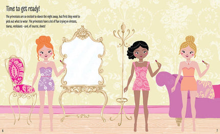 My Sticker Dress-Up: Princesses Activity Book