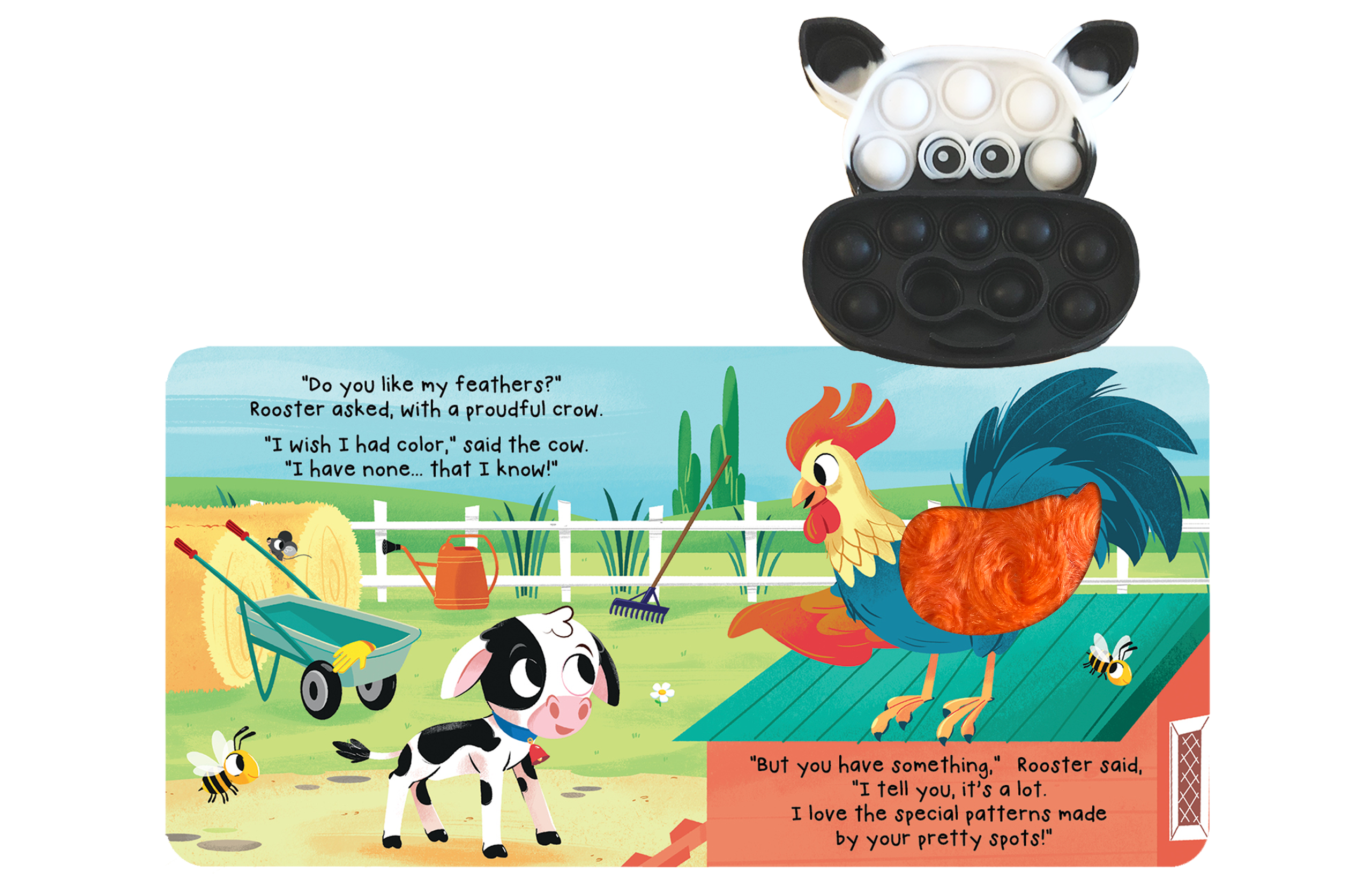Little Cow - Your Sensory Fidget Friend Board Book