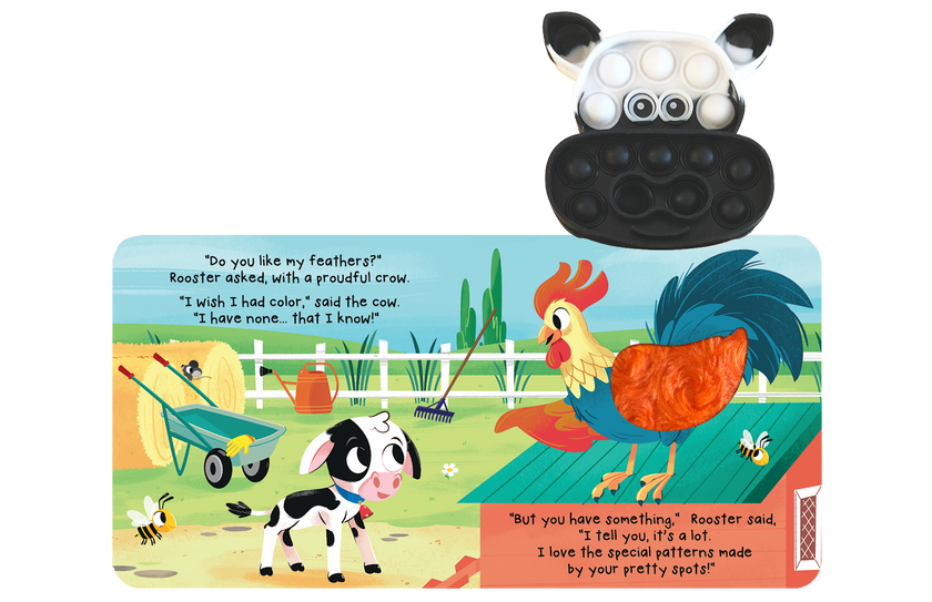 Little Cow - Your Sensory Fidget Friend Board Book