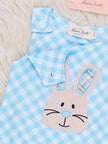 Bunny Square Play Embroidered Johnny