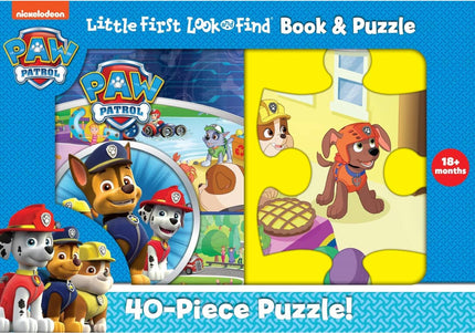 Nickelodeon PAW Patrol - Book and Puzzle Set