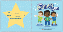 Big Brother Club Board Book with Reward Chart & Stickers