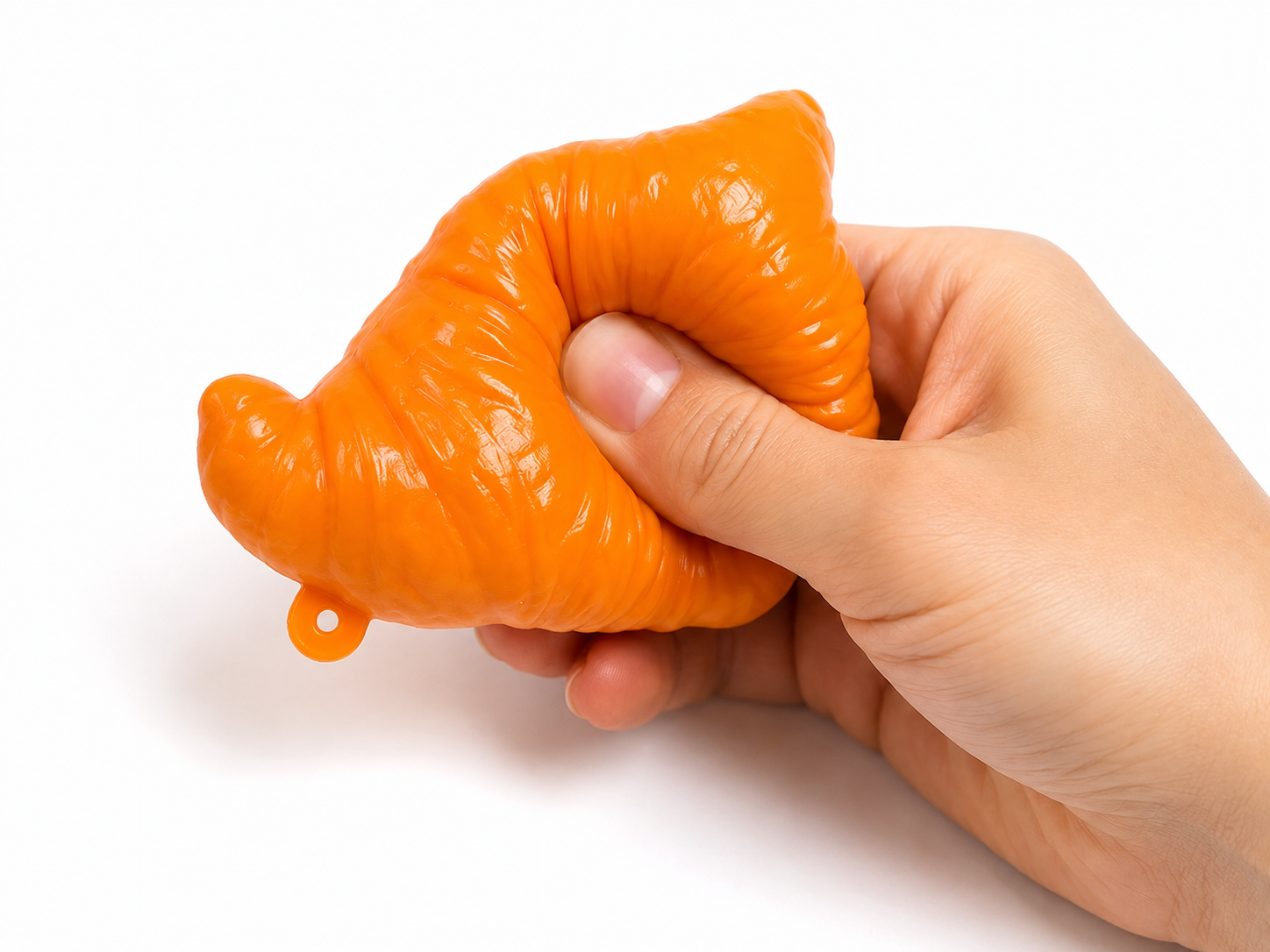 Croissant Crunchy Squishy Toy