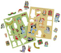 Bluey: Merry Christmas Activity Pad & Magnetic Playset