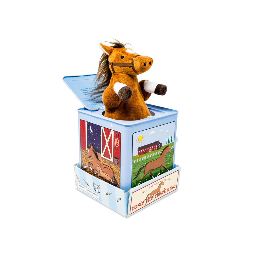 Rosie the Racehorse Jack in the Box Toy