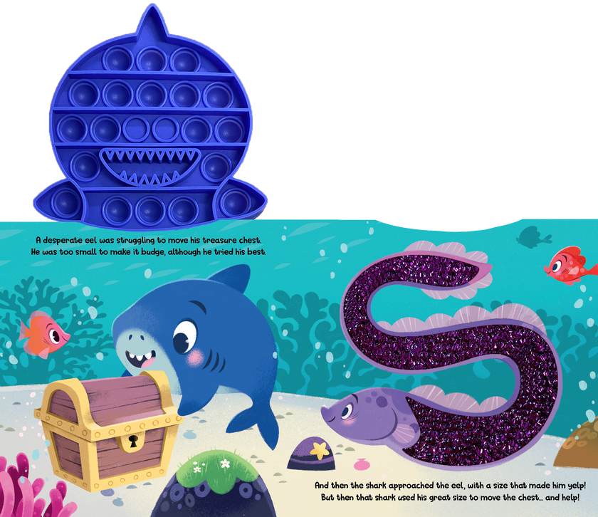 Little Shark - Your Sensory Fidget Friend Board Book