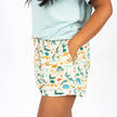Explore Florida Souvenir Adult Bamboo Pajamas Women's Shorts