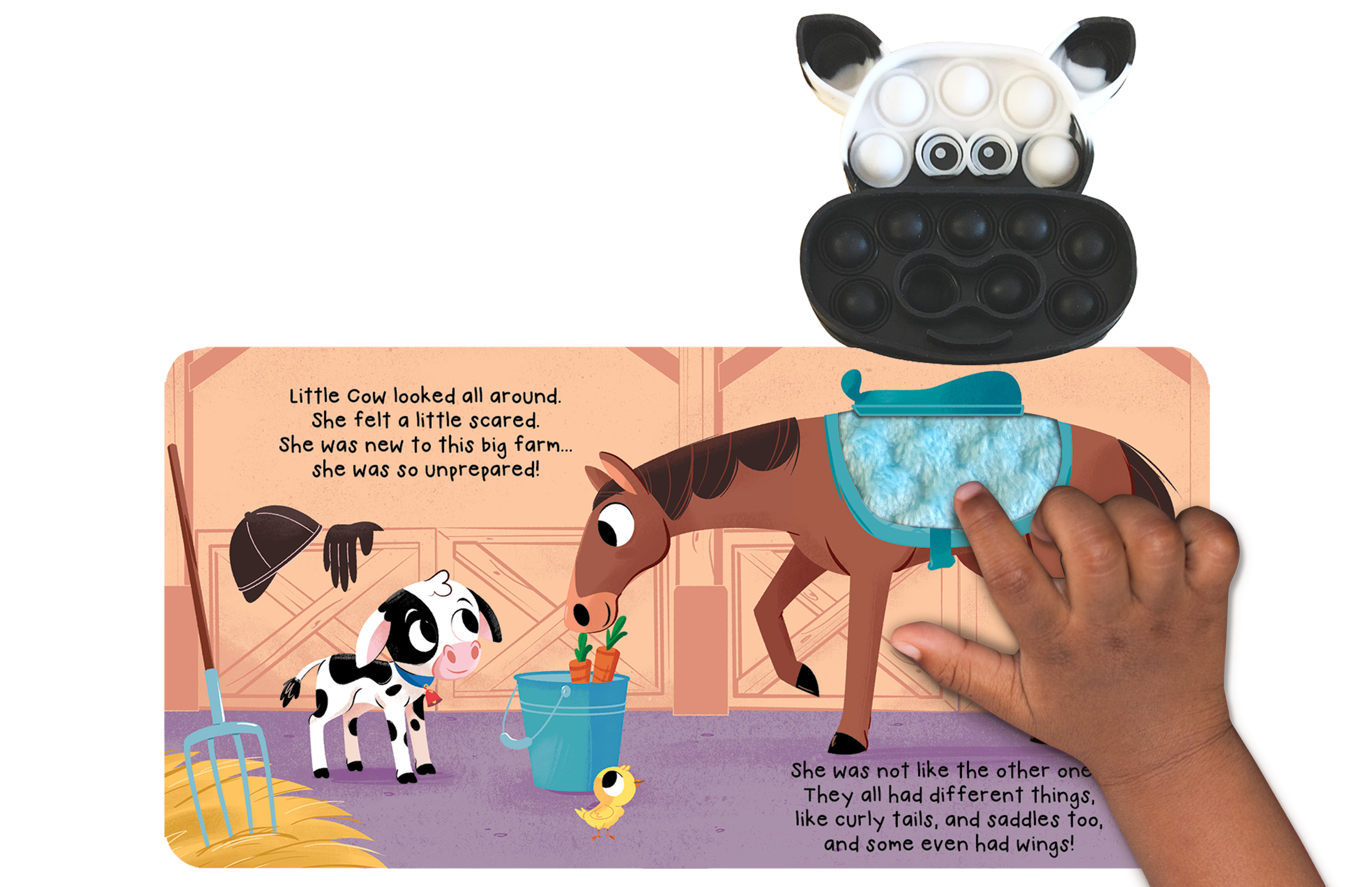 Little Cow - Your Sensory Fidget Friend Board Book