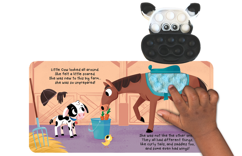 Little Cow - Your Sensory Fidget Friend Board Book