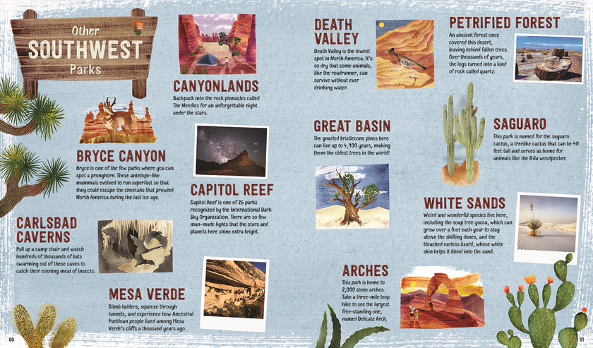 Explore! America's National Parks Hardcover Book