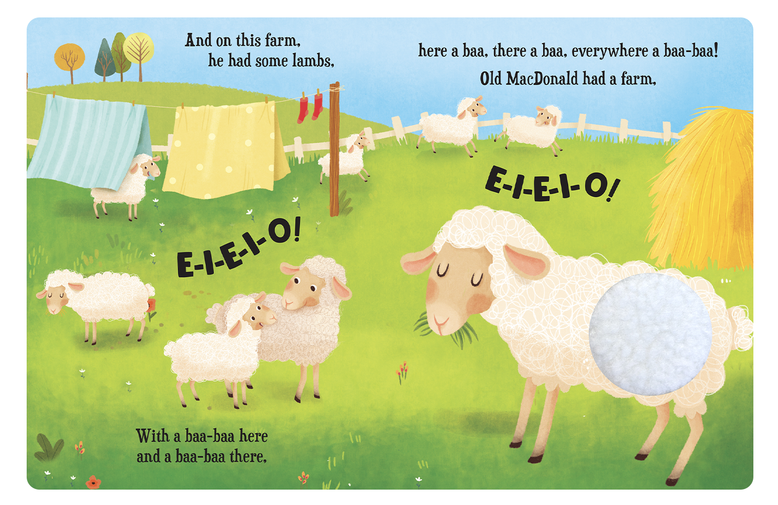 Old MacDonald Had A Farm: A Touch and Feel Book