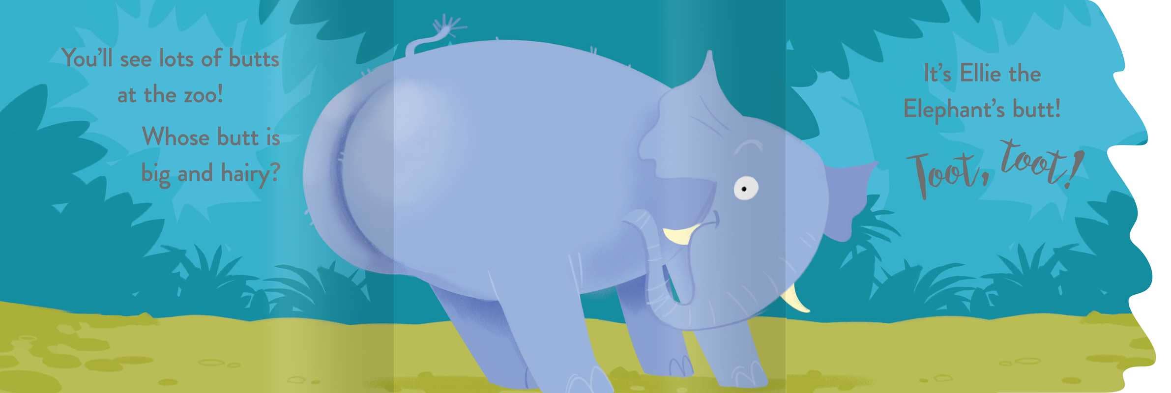 Whose Butt? At the Zoo: Lift-the-Flap Book