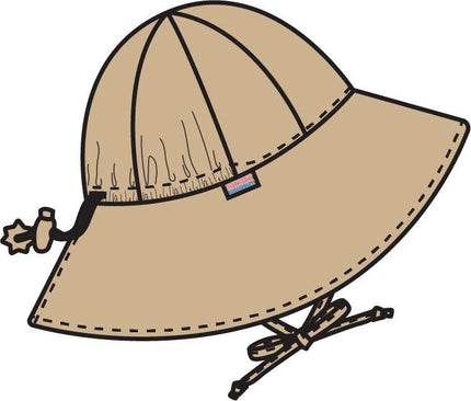 Kids Classic Khaki Sun Protective Hat