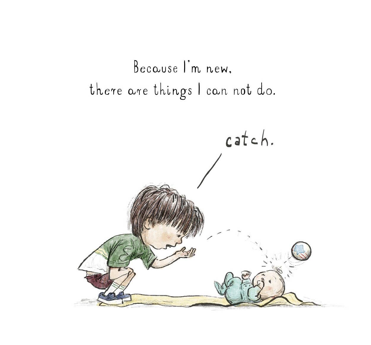 Because I'm New picture book