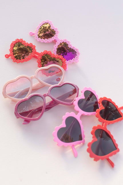 Valentine's Kids Heart Sunglasses