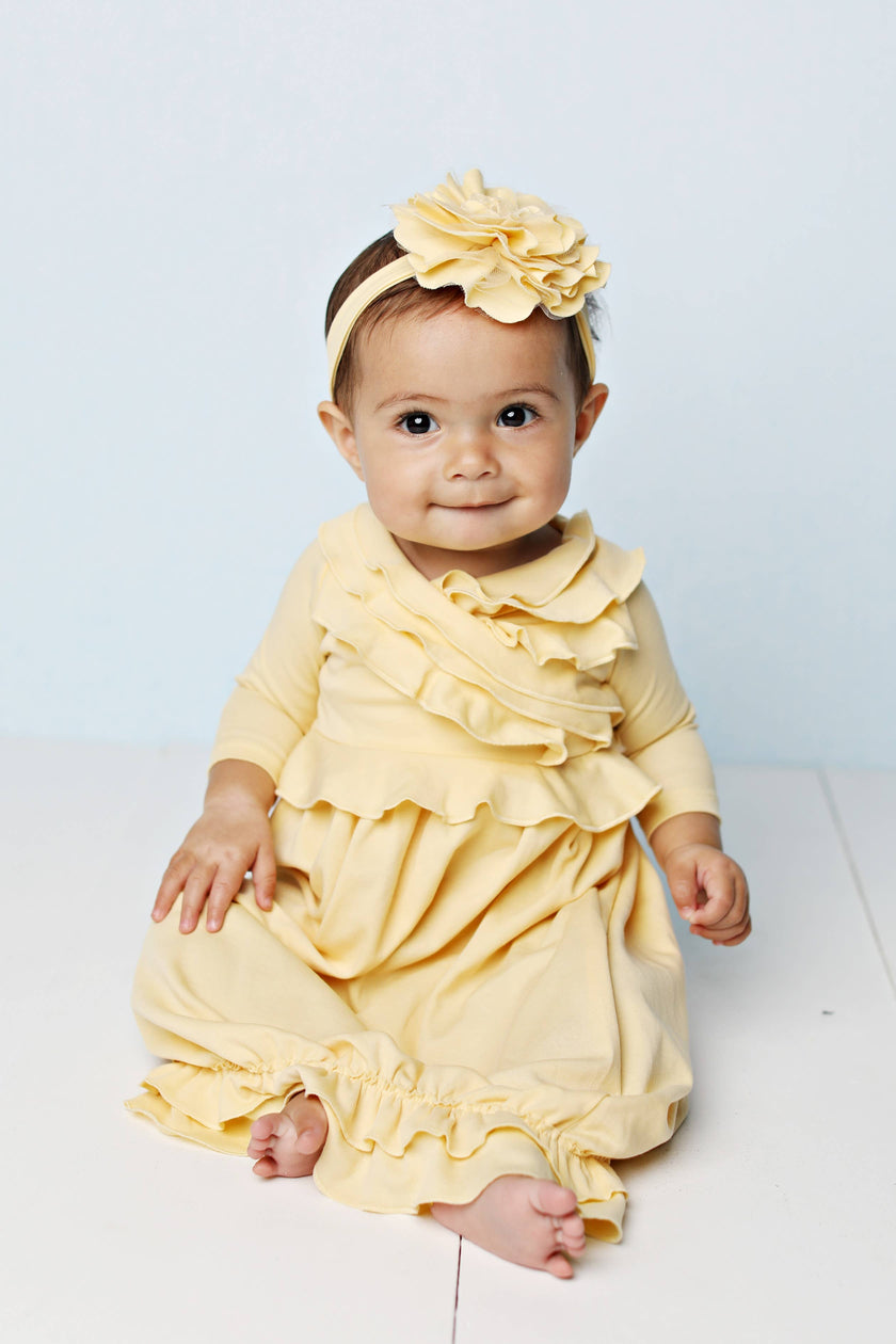 Butter Lily Pad Headband