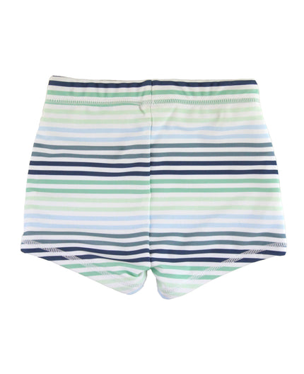 Baby Boys Coastal Stripes Swim Shorties