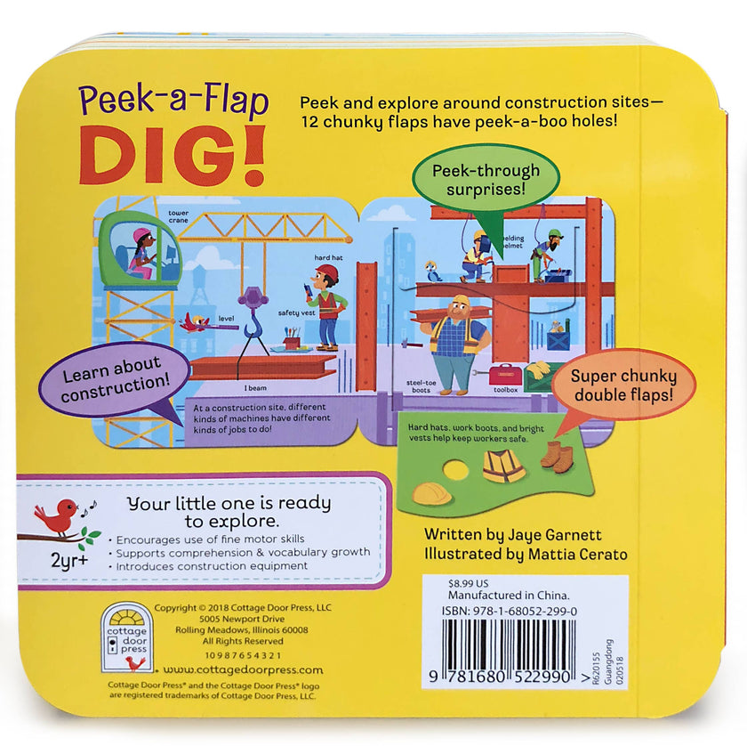 Dig! Construction Lift-a-Flap Board Book