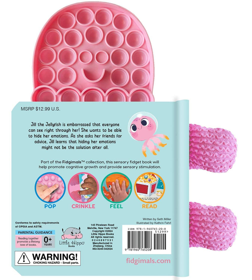 Little Jellyfish - Your Sensory Fidget Friend Board Book