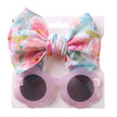 Sunglasses and Floral Headband Set