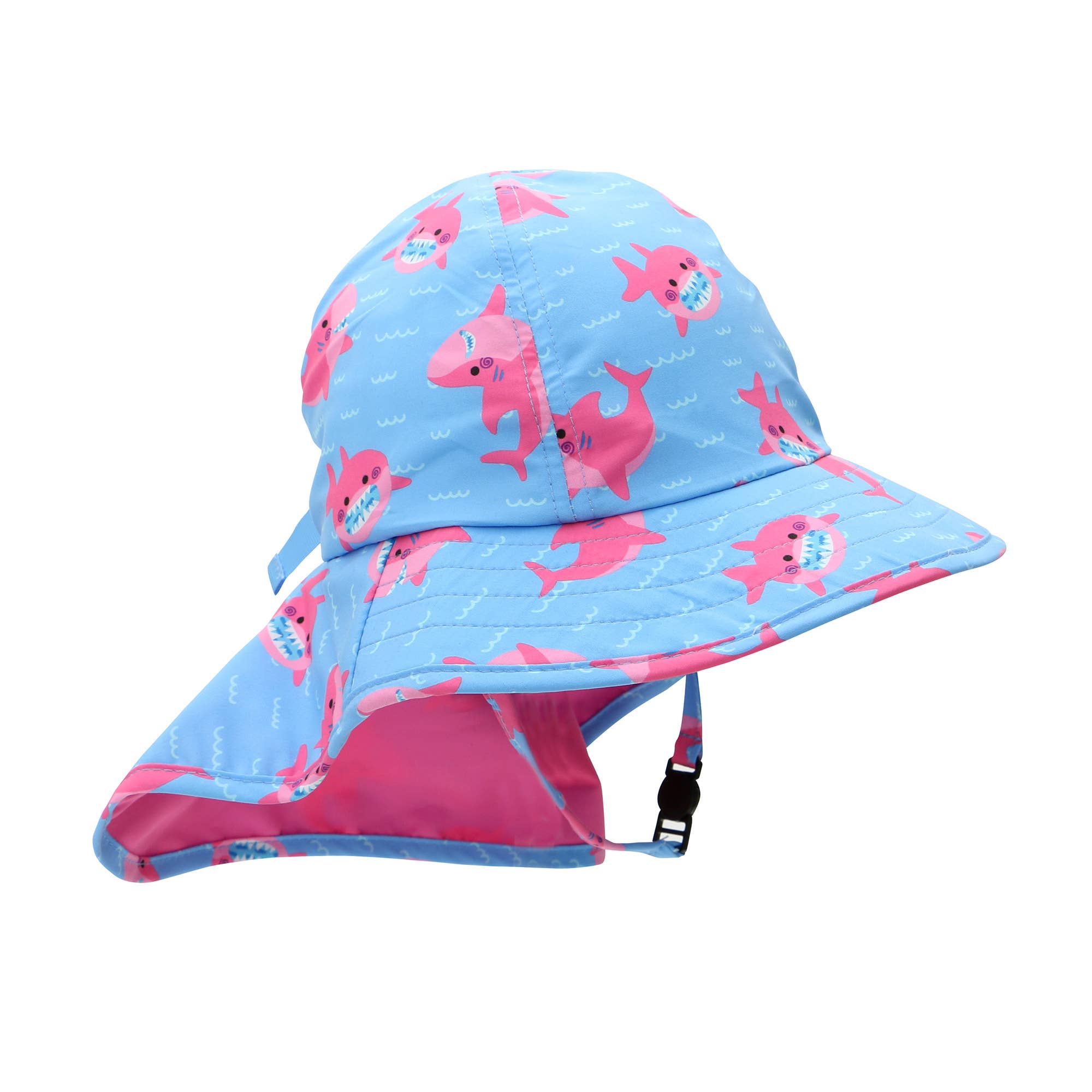 Baby/Toddler Cape Sunhat Sophie the Shark