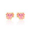 Axolotl Love | Cutie Stud Earrings for Girls