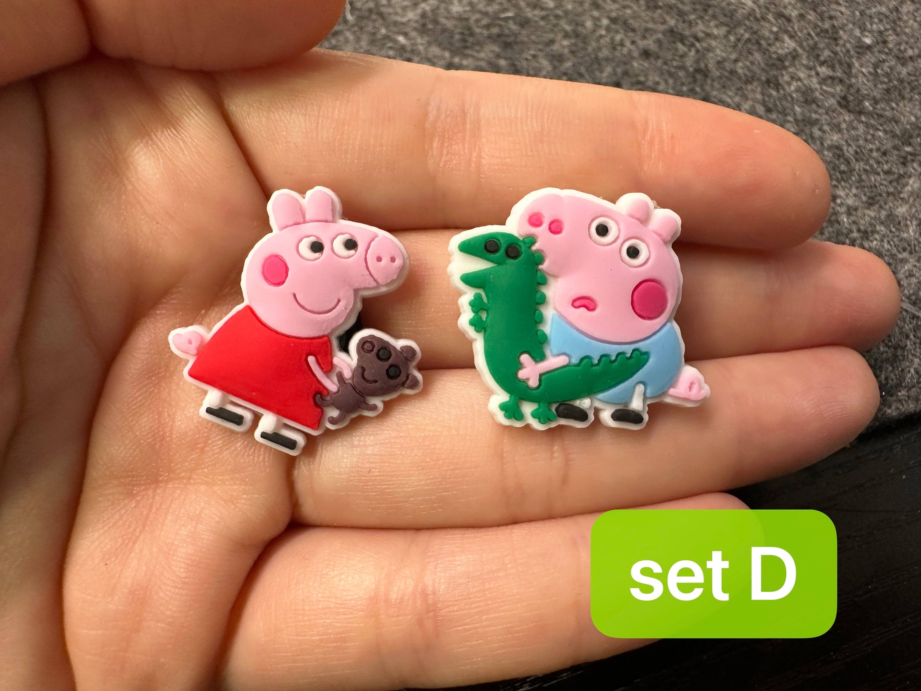 Peppa Pig Shoe Charms