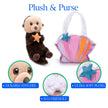 Plush Animal Set with Purse - Sea Otter
