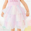 Birthday Girl Fairy Dust Short Sleeve Tutu Dress - Kids