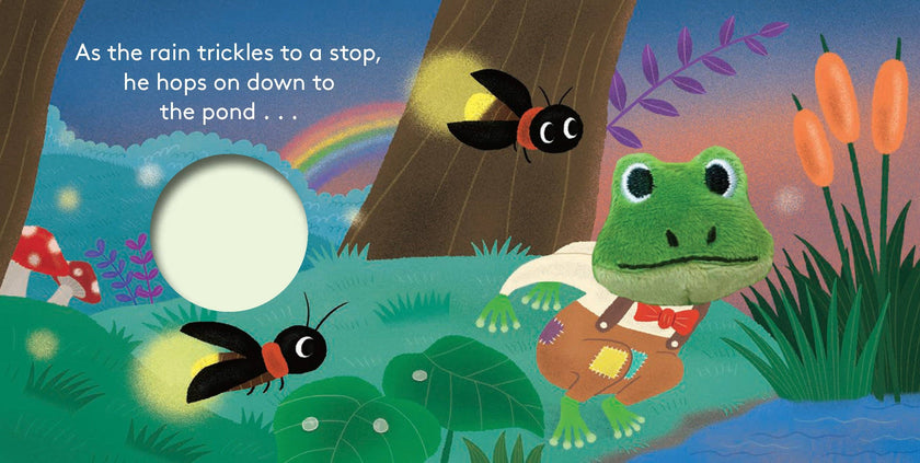Finger Puppet Board Book- Little Cottage Frog
