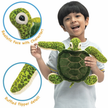 Turquoise The Green Sea Turtle - 15 Inch Stuffed Animal Plush