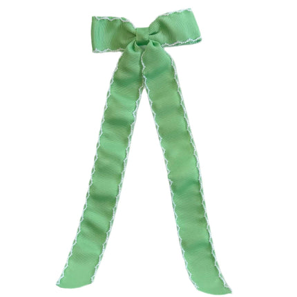 Fun Longtail Solid Hair Bows