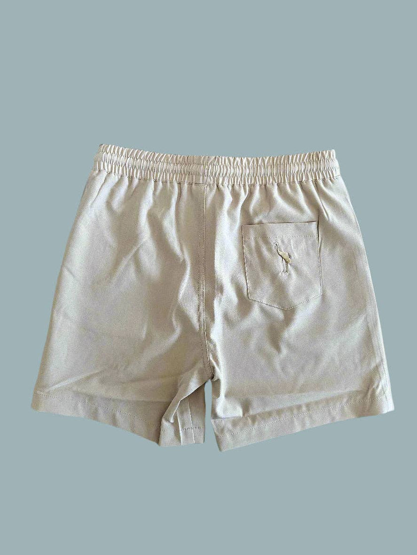 Boys Performance Shorts | Classic Khaki