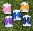 Tiny Fun Solid Hair Bows (4in)