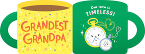 Grandest Grandpa (A Mugs & Kisses Shaped Board Book)