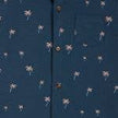 Boys Toddler Short Sleeve Orange Palm Trees Button-down Shirt