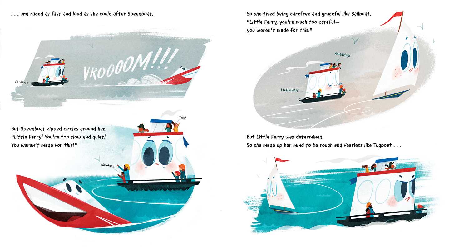 Little Ferry Tale Hardcover Book