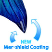 Ocean Deep Mermaid Tail + Monofin Set for kids, girls, teens, and women (pool toy)
