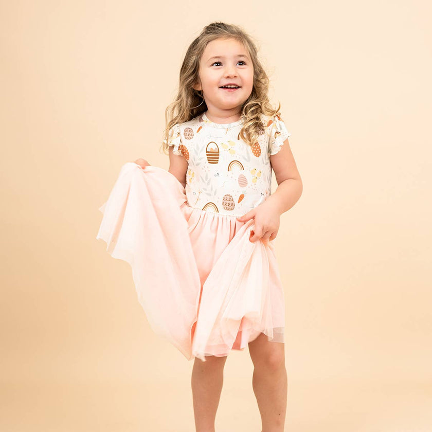 Bamboo Easter Dress - Hop to it Twirl Dress
