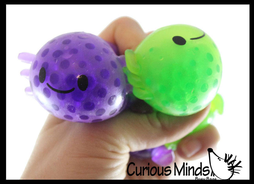 Axolotl Water Bead Filled Squeeze Stress Ball - Sensory Toy