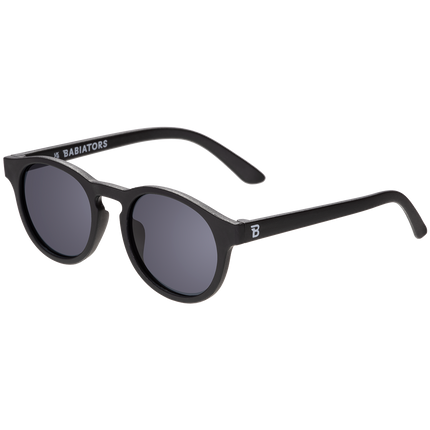 Jet Black Keyhole Baby and Kid Sunglasses: Ages 3-5