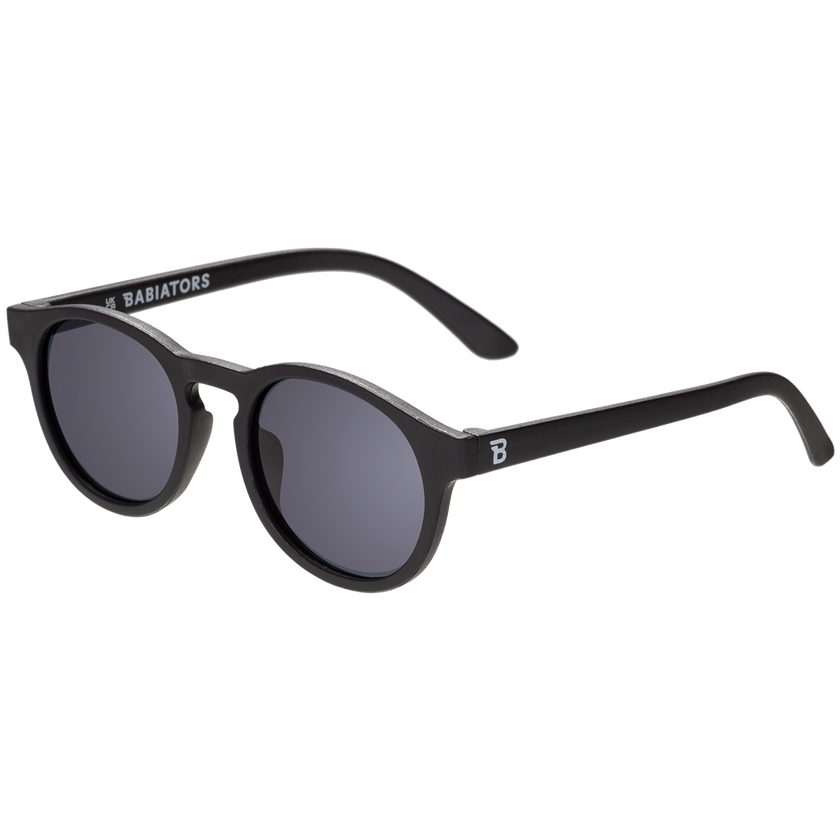 Jet Black Keyhole Baby and Kid Sunglasses: Ages 3-5