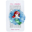 Tulle Mermaid Hair Clip- Ocean Blue