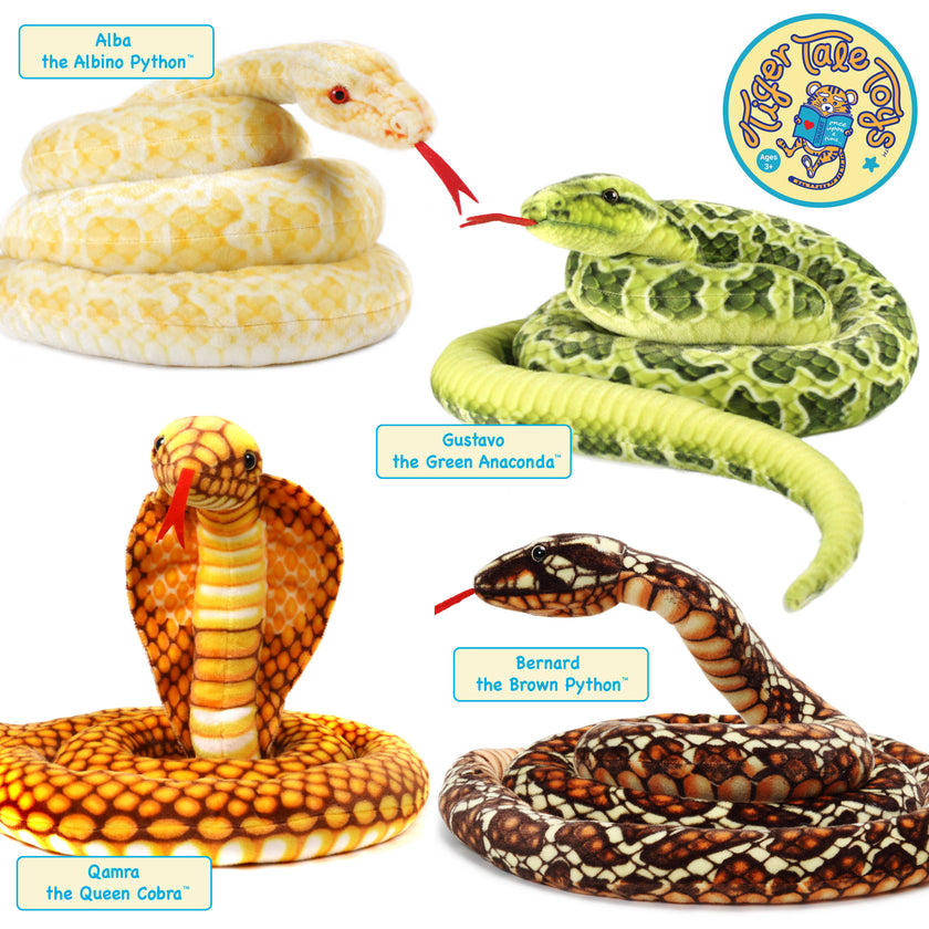 Gustavo The Green Anaconda | 100 Inch Stuffed Animal Plush