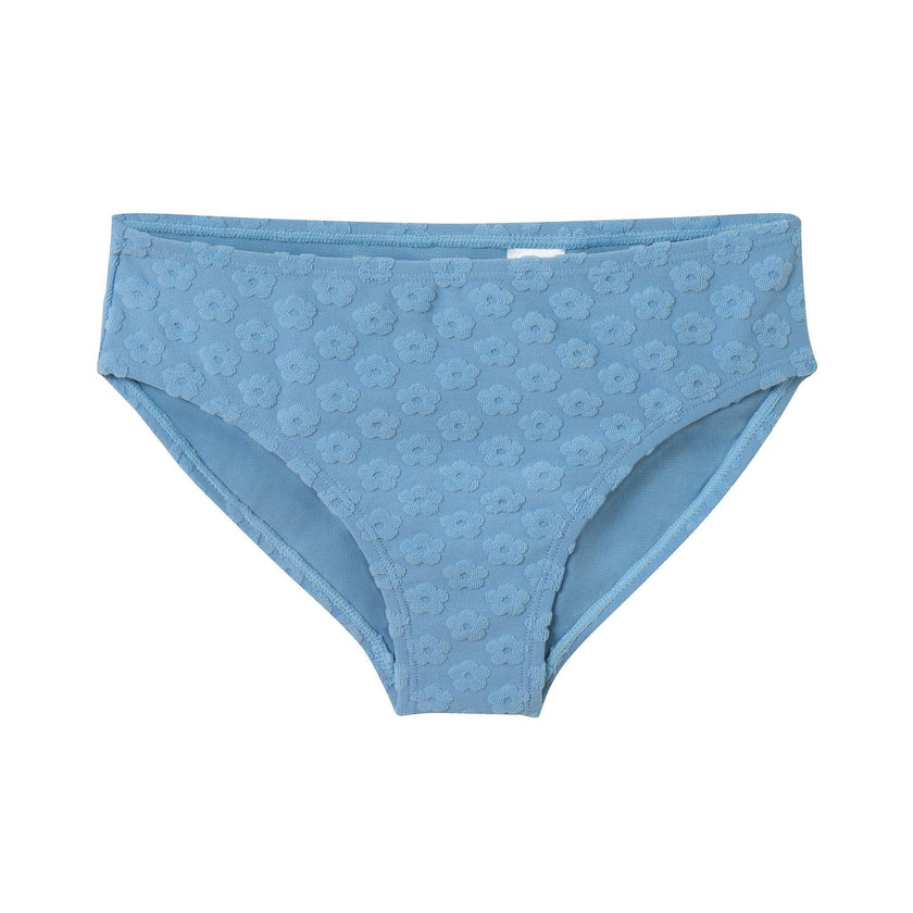 Tween Girls Terry Bikini Cover Up Set | Blue Floral