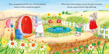 Grandma Loves Me Board Book