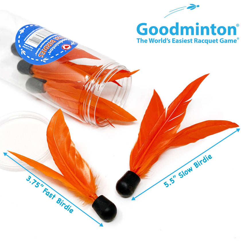 Goodminton |The World's Easiest Racquet Game 6 Extra Birdies