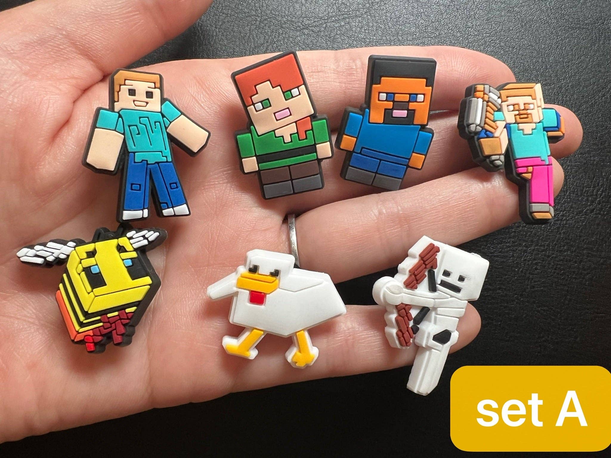 Minecraft Shoe Charms